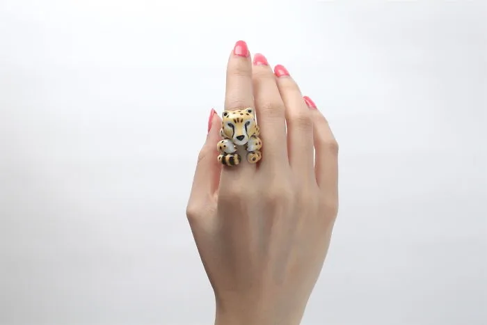Come Up With 3 Pieces Rings Idea: Boasting Cute Animal Figures