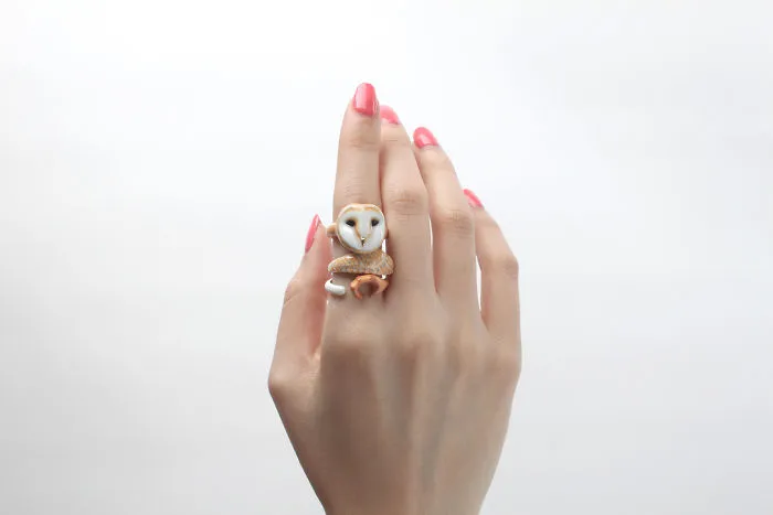 Come Up With 3 Pieces Rings Idea: Boasting Cute Animal Figures