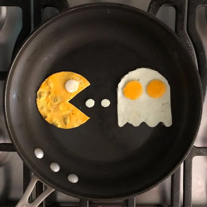 Artist Turns His Breakfast Eggs Into Works Of Art