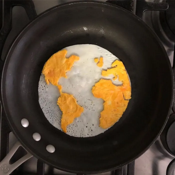 Artist Turns His Breakfast Eggs Into Works Of Art