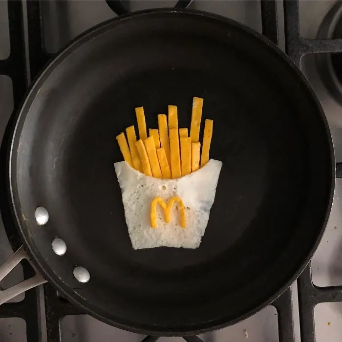 Artist Turns His Breakfast Eggs Into Works Of Art