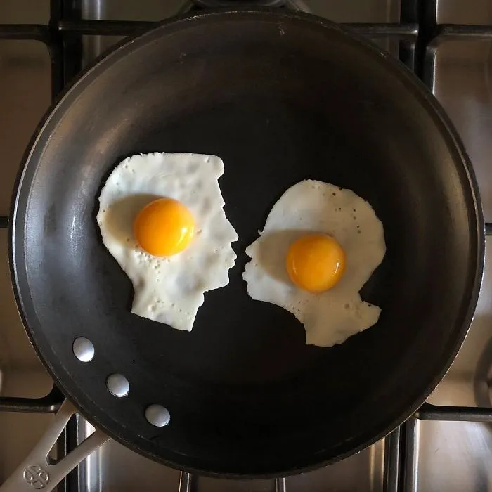 Artist Turns His Breakfast Eggs Into Works Of Art