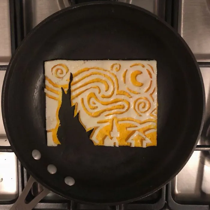 Artist Turns His Breakfast Eggs Into Works Of Art