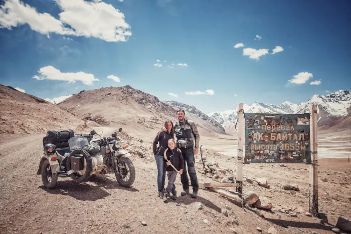 Ak-Baytal Pass In The Pamir Mountains, 4.655 M, Tajikistan