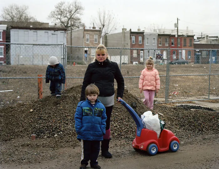 Portrait of Diana with her kids
