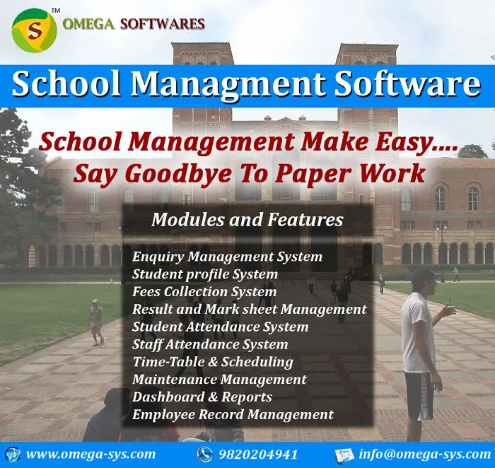 School Management Make Easy.... Say Goodbye To Paper Work
