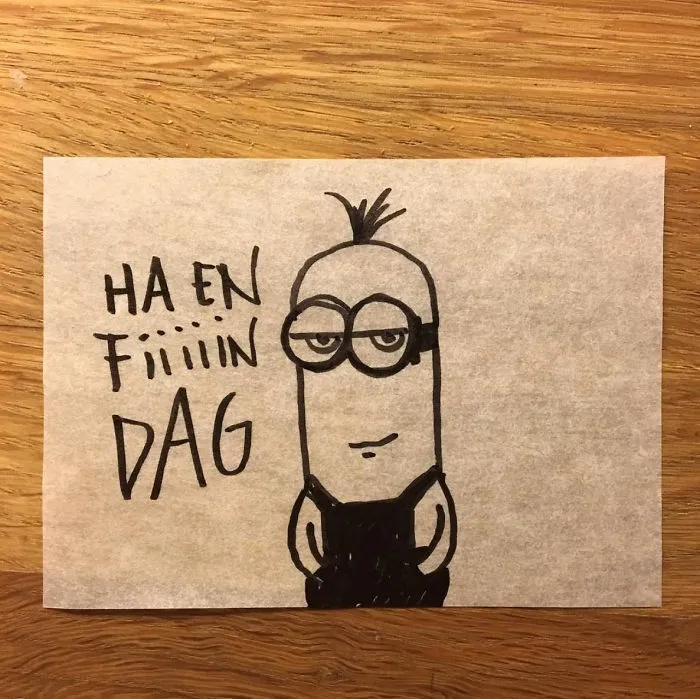 I’m A Dad And Every Morning For Four Years I’ve Drawn A Small Illustration For My Kids Lunch Boxes