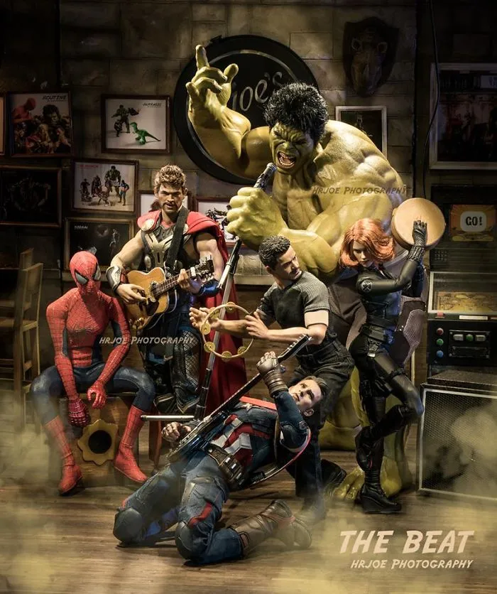 The Secret Life Of Superhero Toys By Edy Hardjo (New Pics)