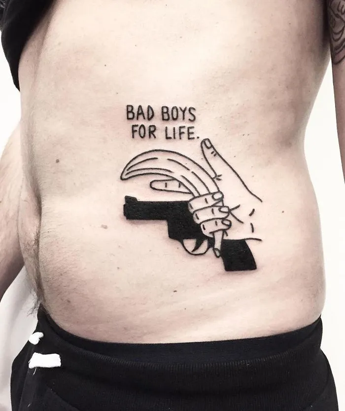 These Irreverent Tattoos From The German Tattoo Artist Will Catch Your Eye