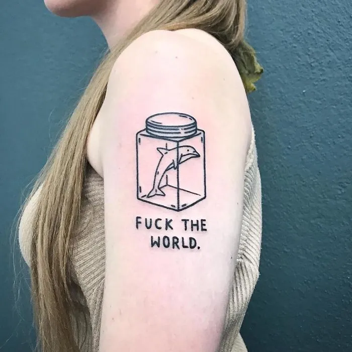 These Irreverent Tattoos From The German Tattoo Artist Will Catch Your Eye