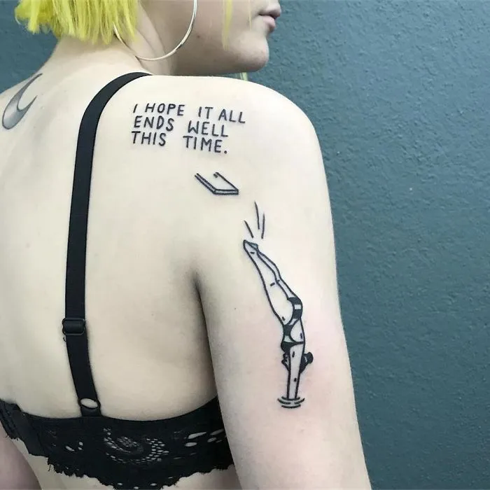 These Irreverent Tattoos From The German Tattoo Artist Will Catch Your Eye