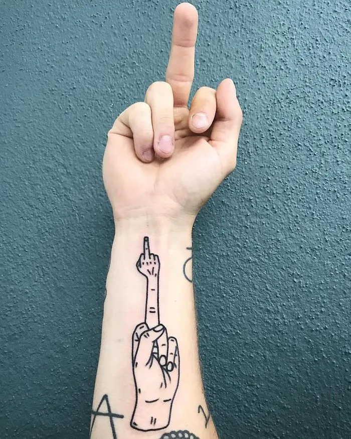 These Irreverent Tattoos From The German Tattoo Artist Will Catch Your Eye