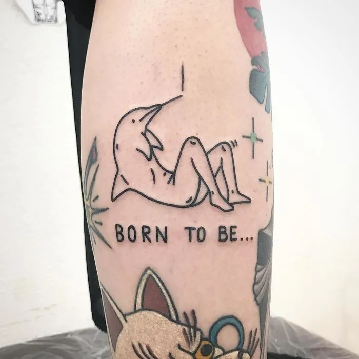These Irreverent Tattoos From The German Tattoo Artist Will Catch Your Eye