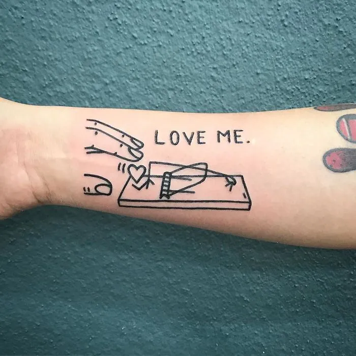 These Irreverent Tattoos From The German Tattoo Artist Will Catch Your Eye
