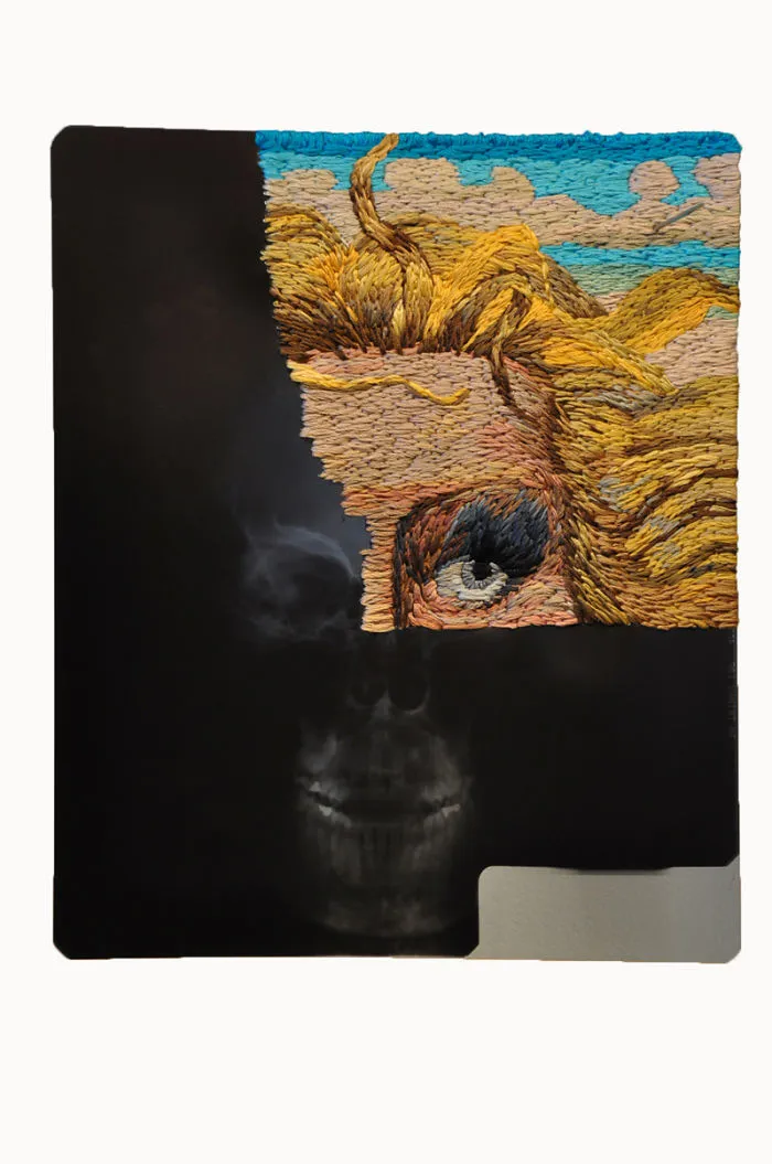 Artist Embroiders X-Rays And It's Beautiful And Creepy At The Same Time