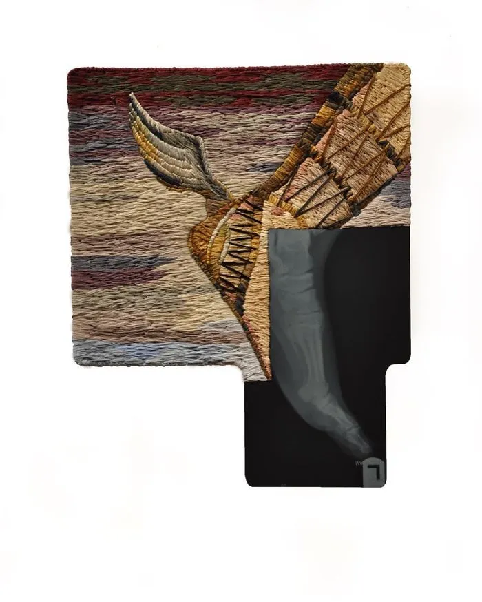 Artist Embroiders X-Rays And It's Beautiful And Creepy At The Same Time