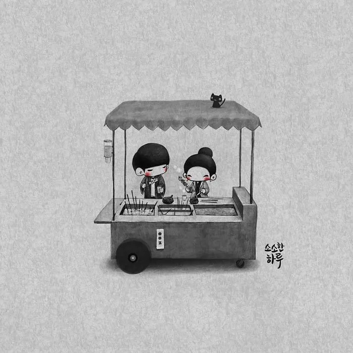 Couple-Illustrations-Soso-Haru-Yungjuju