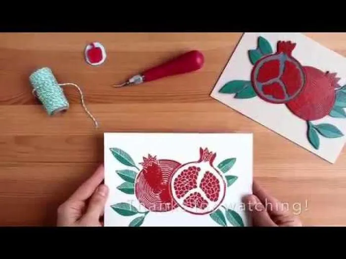 "Betty Pomegranate" Handprinting By Dogacan Onaran
