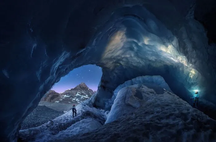 Cueva Athabasca, Juan Pablo De Miguel (Mención De Honor En Hielo Frágil)
