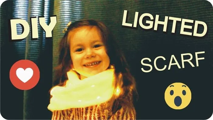 Made This Awesome Lighted Scarf In 5 Minutes! Yay Or Nay?