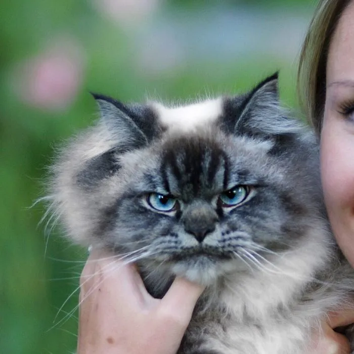 Meet Merlin, The Ragdoll Cat Who Hates Everything