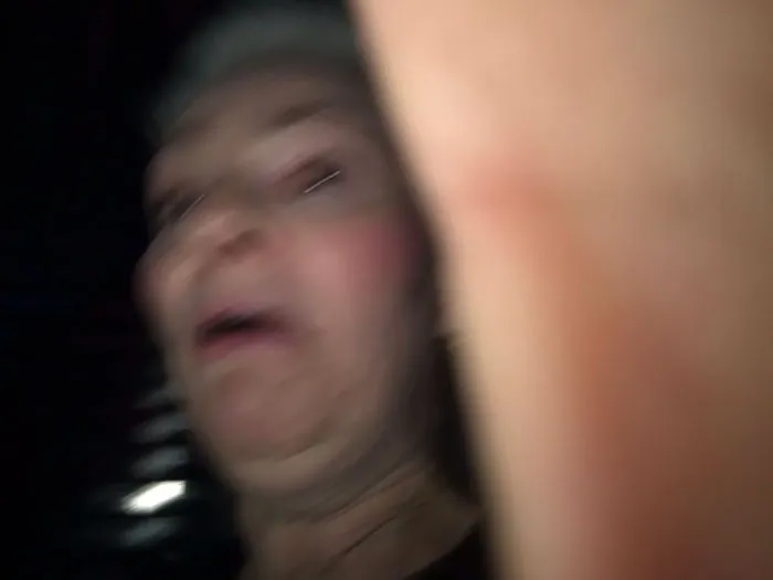 The Other Night We Asked A Lady To Take A Photo Of Us, But The Camera Was The Wrong Way And She Took This Masterpiece