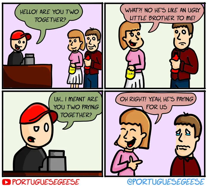 21 Funny And Socially Awkward Comics By Portuguese Geese