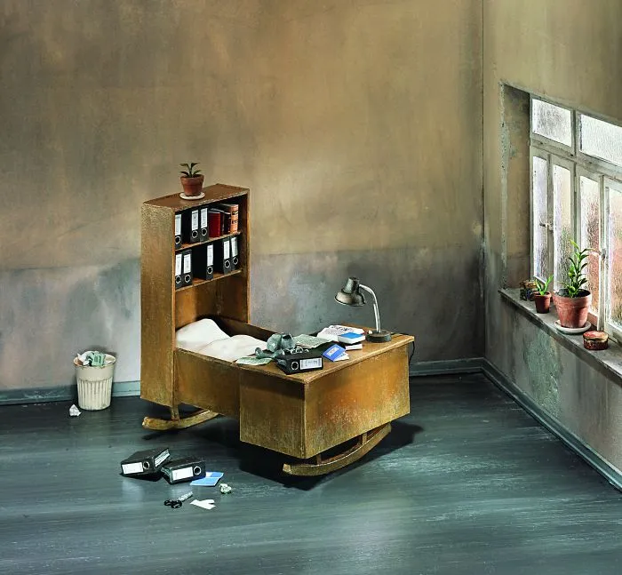 German Artist Creates Miniature Scenes With A Darkly Satirical Twist