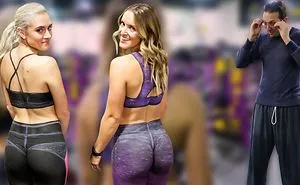 I Body Painted Two Models To Hit The Gym Naked!