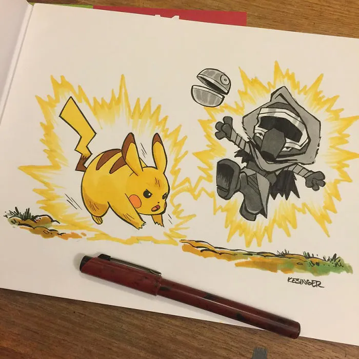 Disney Illustrator Combines Star Wars And Calvin & Hobbes, And The Result Is Adorable