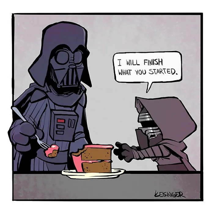 Disney Illustrator Combines Star Wars And Calvin & Hobbes, And The Result Is Adorable