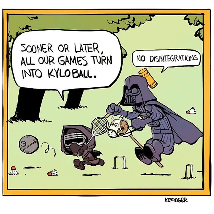 Disney Illustrator Combines Star Wars And Calvin & Hobbes, And The Result Is Adorable