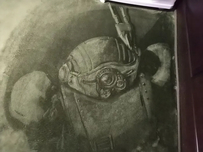 This Lady Draws On Her Carpet And The Result Is So Good, You'll Never Want To Step On It