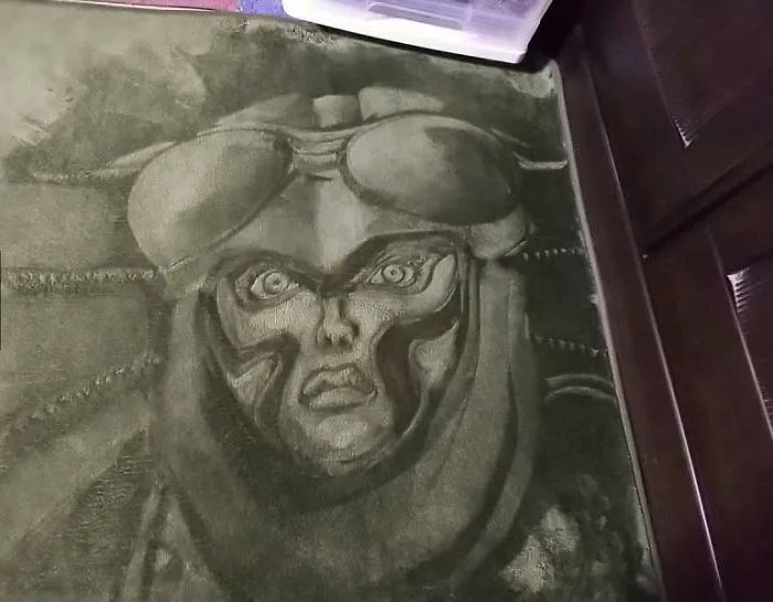 This Lady Draws On Her Carpet And The Result Is So Good, You'll Never Want To Step On It