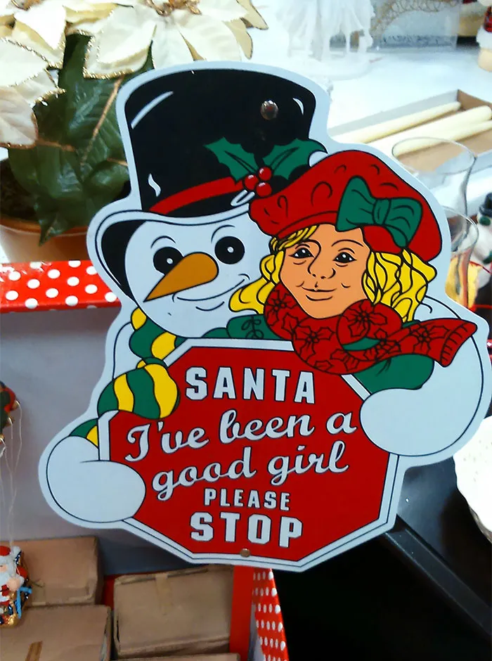 I Found The Creepiest Christmas Decoration Today