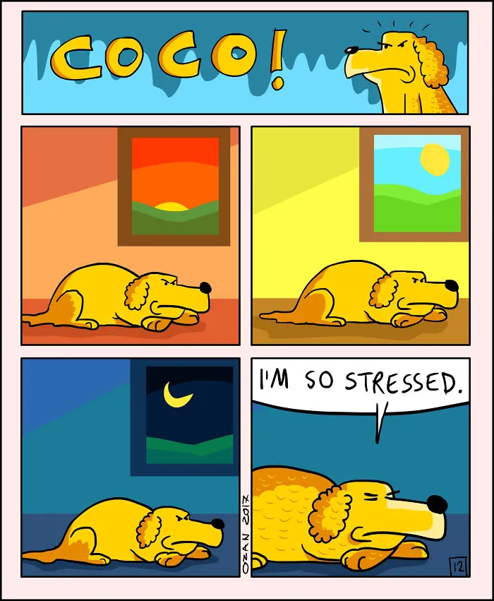 17 Hilariously Pessimistic Comics About Coco The Jolly Dog That Every Pessimist Will Relate To