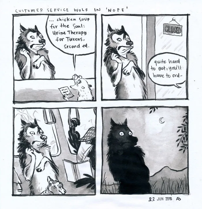 Customer Service Wolf In 'Nope'