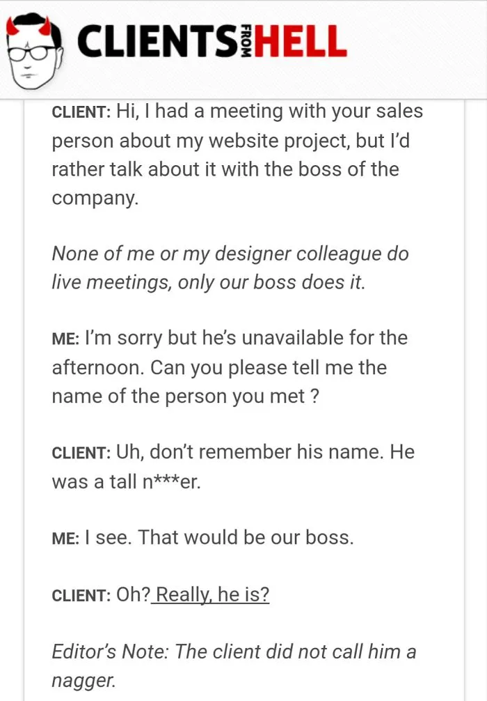 You Think Your Job Sucks? Then Take A Look At These 113 Real Conversations With Clients From Hell