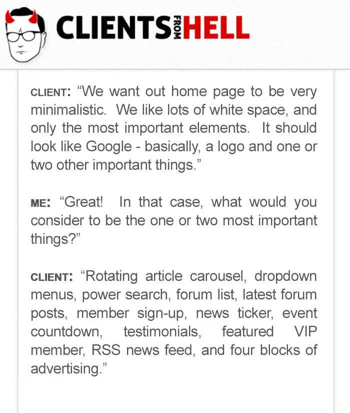 You Think Your Job Sucks? Then Take A Look At These 113 Real Conversations With Clients From Hell