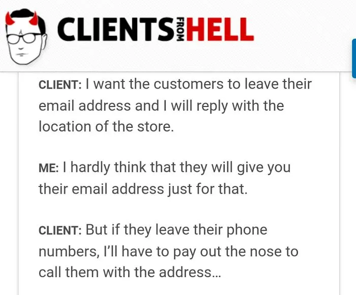 You Think Your Job Sucks? Then Take A Look At These 113 Real Conversations With Clients From Hell