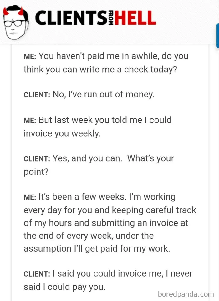 You Think Your Job Sucks? Then Take A Look At These 113 Real Conversations With Clients From Hell