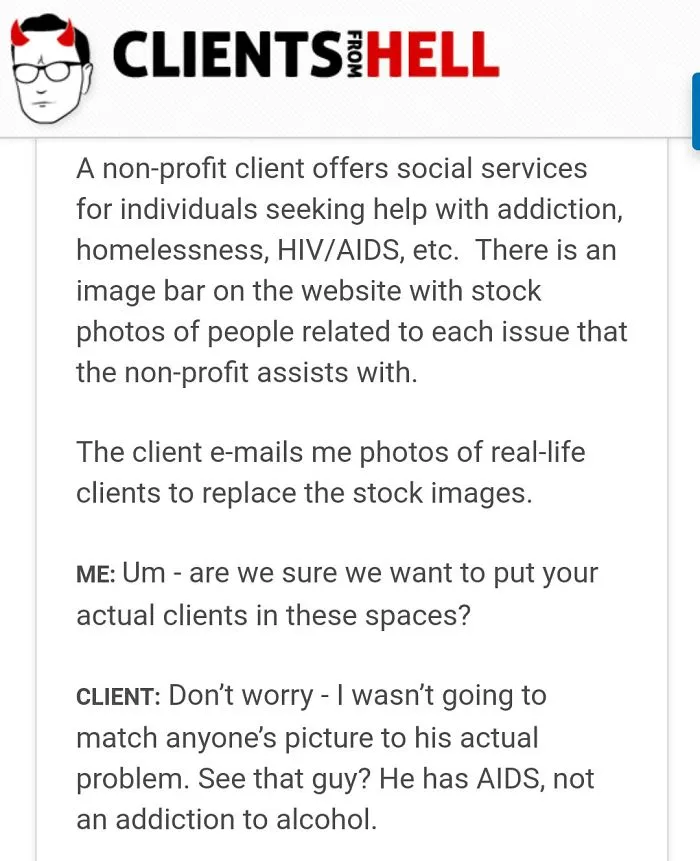 You Think Your Job Sucks? Then Take A Look At These 113 Real Conversations With Clients From Hell