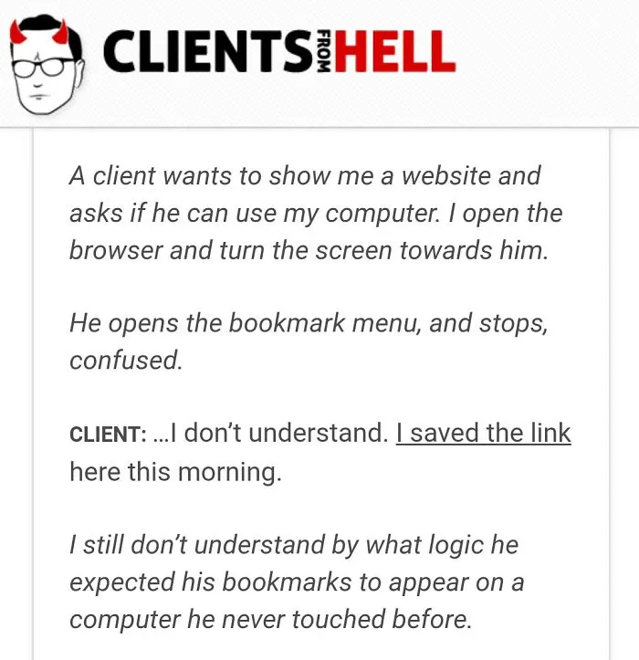 You Think Your Job Sucks? Then Take A Look At These 113 Real Conversations With Clients From Hell