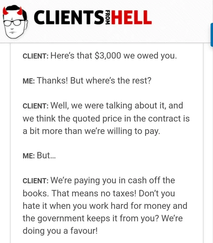You Think Your Job Sucks? Then Take A Look At These 113 Real Conversations With Clients From Hell