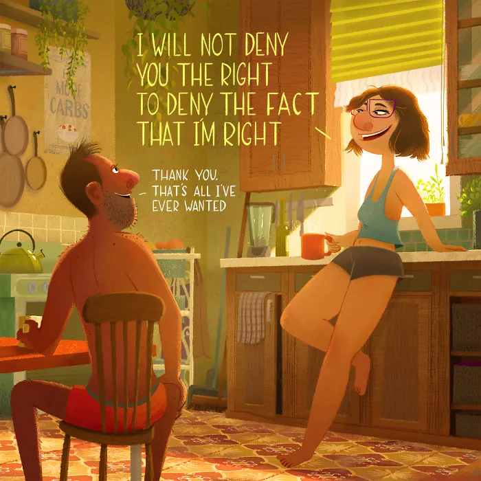 I Often Overhear People Say Funny Things, So I Started Illustrating Them