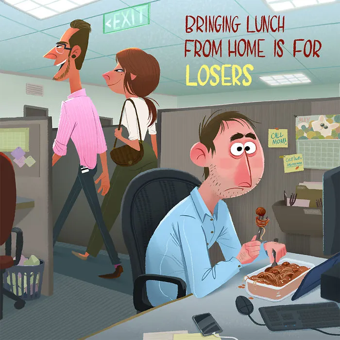 I Often Overhear People Say Funny Things, So I Started Illustrating Them