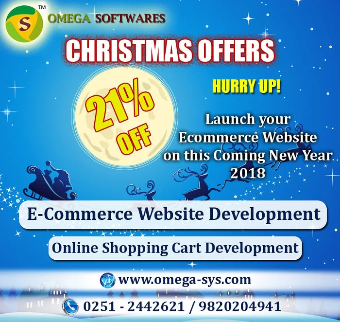 “Christmas Offer” Ecommerce Website Development(Shopping Cart)
