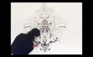 I Did A Massive Drawing On The Wall
