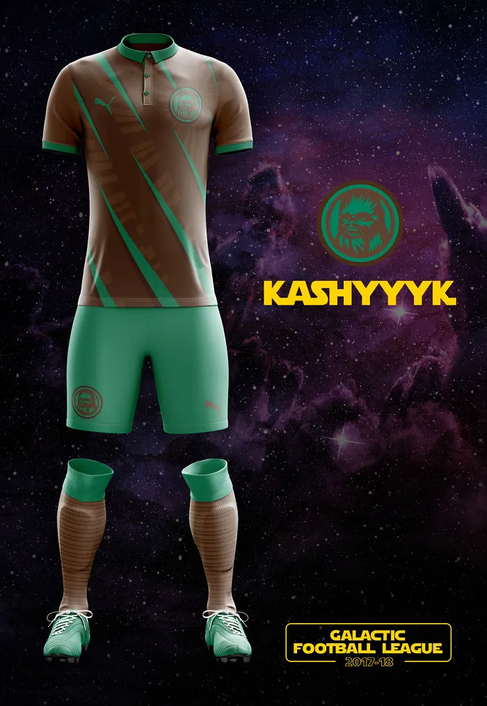 I Designed Star Wars Football Kits