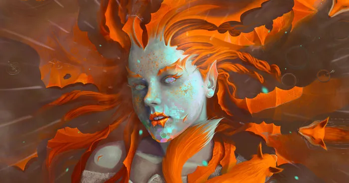 It Took Me 8 Days Of Hard Work To Create The Drawing Of The Autumn Freckles